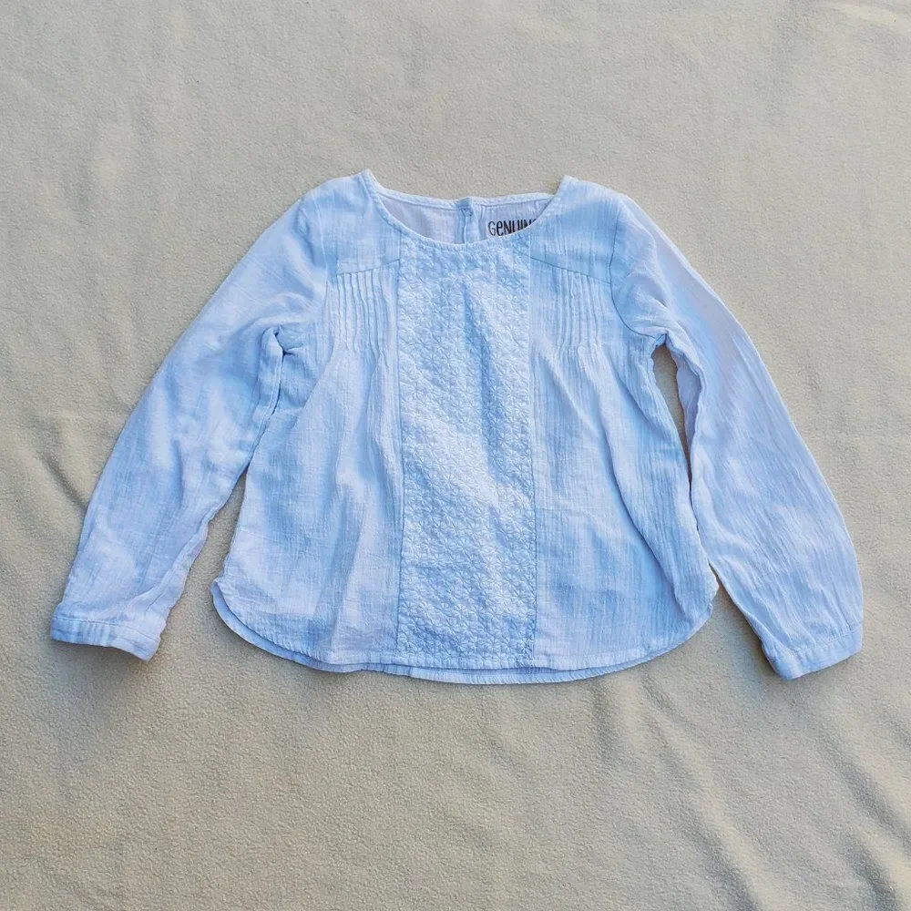 Genuine Kids from OshKosh white long sleeve shirt